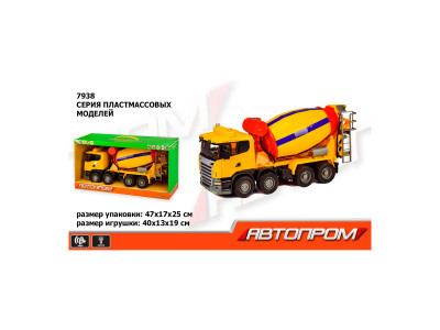 Іграшка машина інерц. арт 7938 (7844B)"АВТОПРОМ"1:12 батар. світзвук 7844B