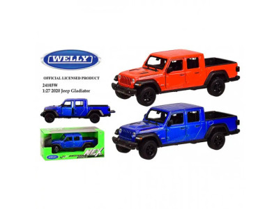 Іграшка машина метал арт. 24103W 2007 JEEP GLADIATOR 1:24 2 кольор. у ко 24103W Іграшка машина метал арт. 24103W 2007 JEEP GLADIATOR 1:24 2 кольор. у ко 24103W