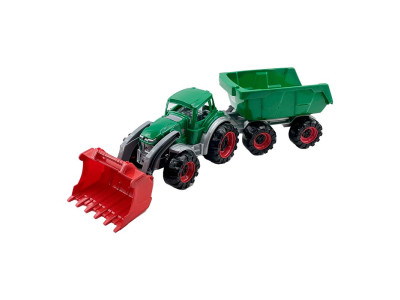 Машинка Оріон Трактор Texas з причепом 315_Green-Green Машинка Оріон Трактор Texas з причепом 315_Green-Green