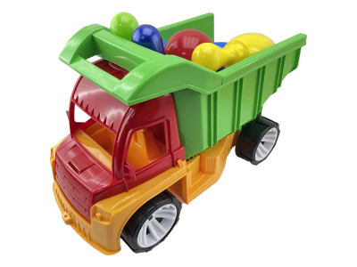 Машинка "Алекс" з маленькими кеглями 084_Red-Green Машинка "Алекс" з маленькими кеглями 084_Red-Green