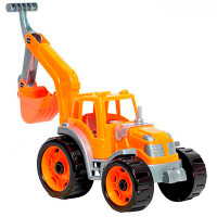 Машинка Технок Трактор із ковшем 3435 Машинка Технок Трактор із ковшем 3435