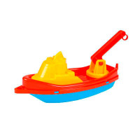 Іграшковий Кораблик Технок із краном 6214 Іграшковий Кораблик Технок із краном 6214