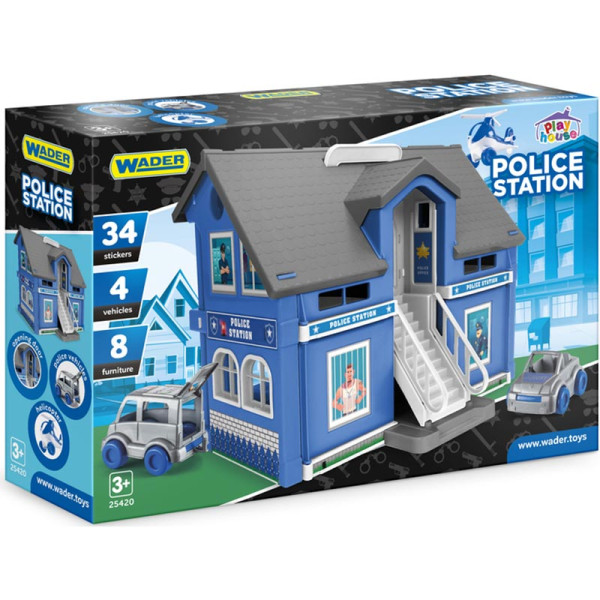 Ігровий набір Wader Play house відділення поліції 25420 Ігровий набір Wader Play house відділення поліції 25420