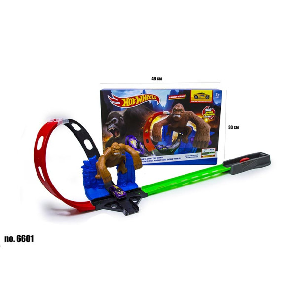 Автотрек HOT WHEELS з машинкою та петлею 6601