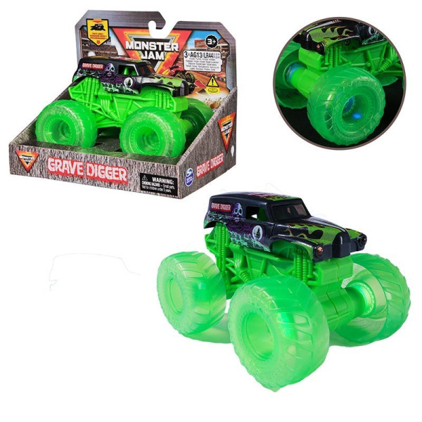 Машинка Monster Jam 1:43 зі світлом 6071190_Black