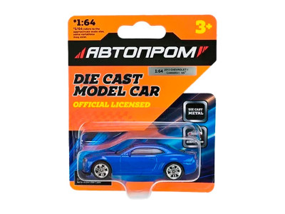 Машинка Автопром 1:64 металева AP6406_Blue