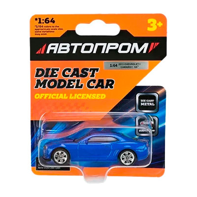 Машинка Автопром 1:64 металева AP6406_Blue