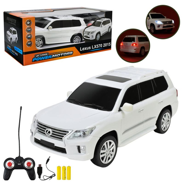 Машина "Powermotors" Lexus LX570 1:24 на радіокеруванні PM2406 Машина "Powermotors" Lexus LX570 1:24 на радіокеруванні PM2406