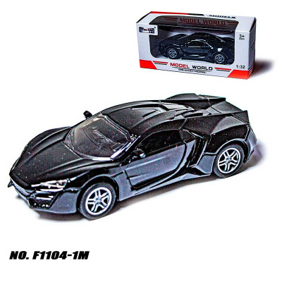 Машинка Tian Du model WORLD F1104-1M black світло звук F1104-1M black