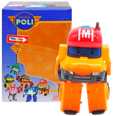 Трансформер ROBOCAR POLI 83168 orange