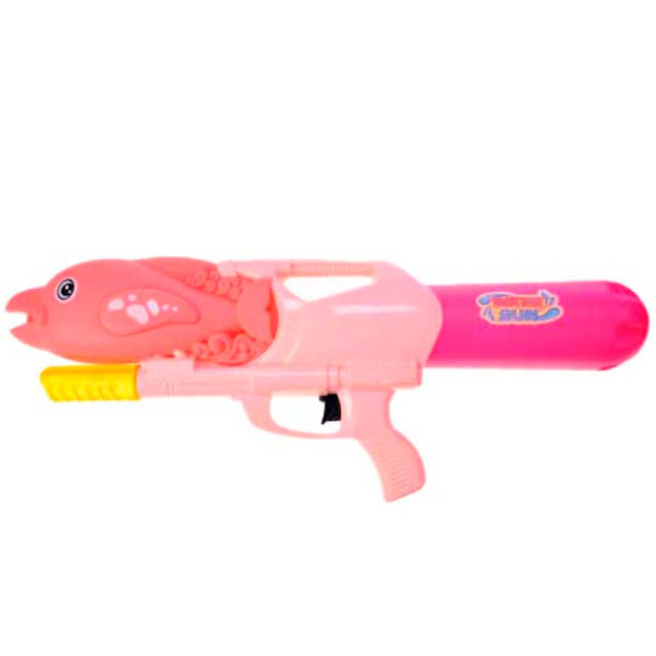 Водяний пістолет "Дельфін" помповий M127HT_Pink