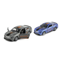 Машинка COBRA 1:32 металева інерційна з світлом і звуком K175B13 Машинка COBRA 1:32 металева інерційна з світлом і звуком K175B13