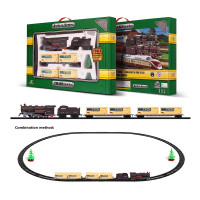 Залізна дорога 1:87 зі світлом і звуком на батарейках 1601А-4АВС Залізна дорога 1:87 зі світлом і звуком на батарейках 1601А-4АВС