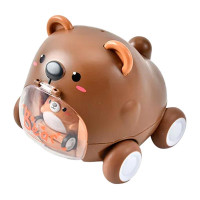 Інерційна машинка «Тигреня» з запуском HC-311_Brown