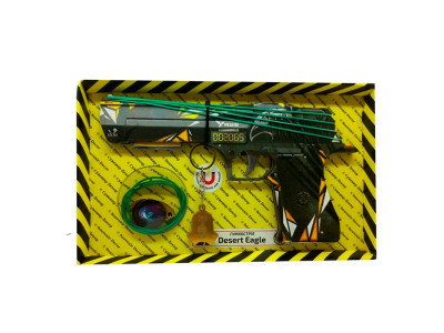 Гумкостріл Сувенір Декор Box Desert Eagle Predator з дерева DE-P