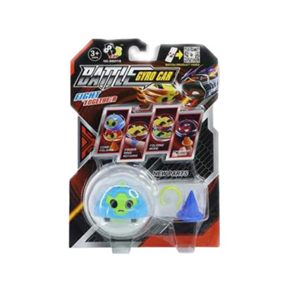 Машинка-волчок Battle Gyro Car с фишкой на блистере BB011S_Blue Машинка-волчок Battle Gyro Car с фишкой на блистере BB011S_Blue