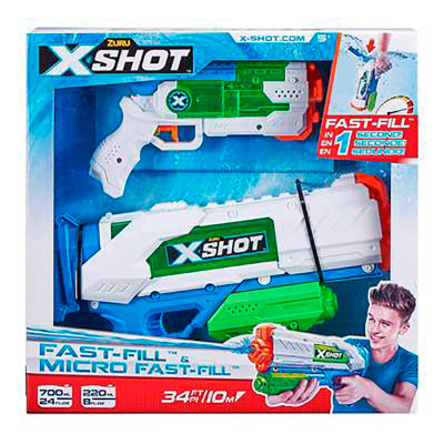 X-Shot Набір водних бластерів Fast Fill Medium And Small 56225