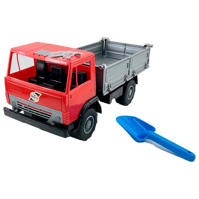 Машинка бортова Оріон "Камаз" 42 см 10_Red-Gray