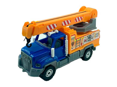 Машинка Автокран Оріон "Форд" 23 см 238_Blue-Orange