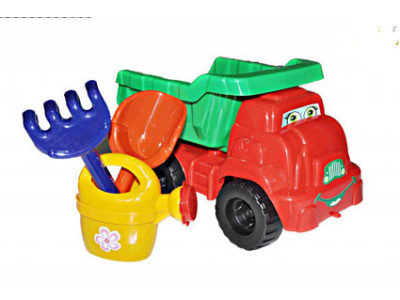 Машинка №2 (лійка лопатка грабельки) 013565 Машинка №2 (лійка лопатка грабельки) 013565