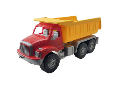 Машинка "Магірус" самоскид 0442_Red-Yellow