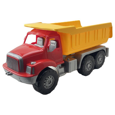 Машинка "Магірус" самоскид 0442_Red-Yellow
