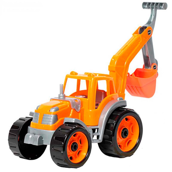 Машинка Технок Трактор із ковшем 3435 Машинка Технок Трактор із ковшем 3435