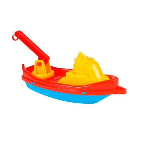 Іграшковий Кораблик Технок із краном 6214 Іграшковий Кораблик Технок із краном 6214