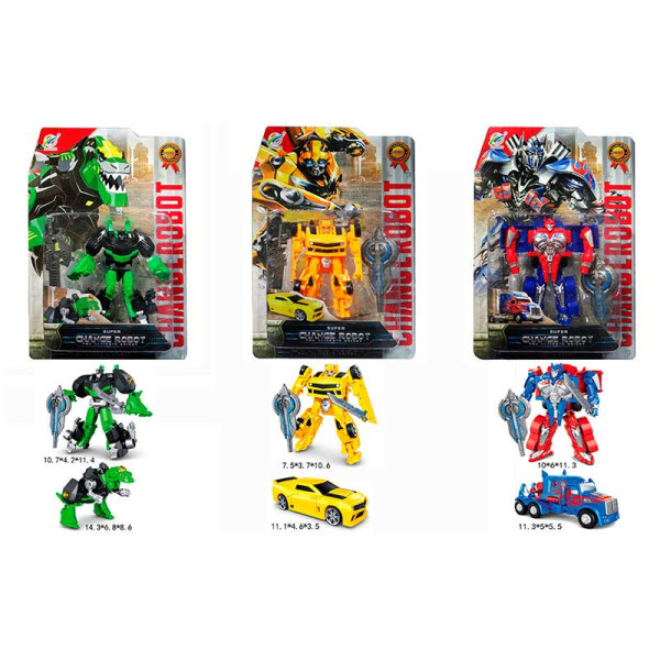 Трансформер "Change Robot" (3 види) 39-1 Трансформер "Change Robot" (3 види) 39-1