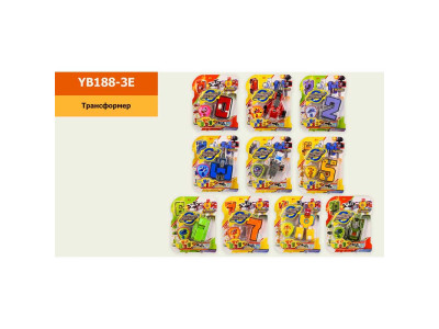 Іграшка робот-трансформер"Цифра" YB188-3E
