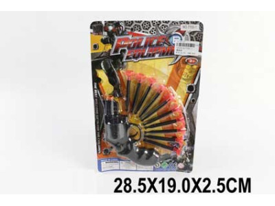 Поліцейський набір (пістолет присоски) на планшетці 7700-1