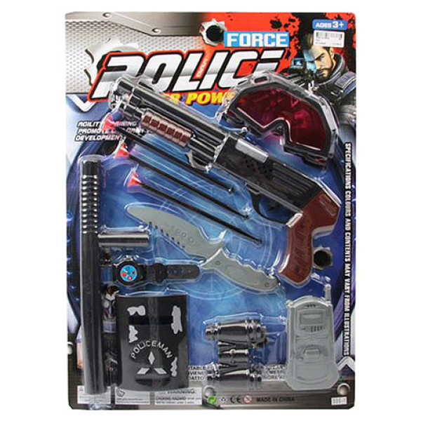 Поліцейський набір із маскою 330-1 Поліцейський набір із маскою 330-1