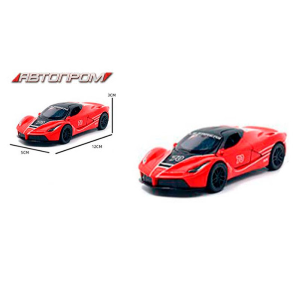 Машина мет. АВТОПРОМ 1:32 відчиняются двері AP74214_Red Машина мет. АВТОПРОМ 1:32 відчиняются двері AP74214_Red