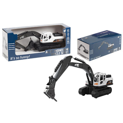 Машинка Екскаватор інерційна металева 9013AE