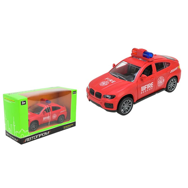Машинка Поліція Автопром 16 см AP7534_Red Машинка Поліція Автопром 16 см AP7534_Red