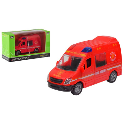 Машинка Автопром Швидка допомога зі світлом і звуком AP7474_Red Машинка Автопром Швидка допомога зі світлом і звуком AP7474_Red