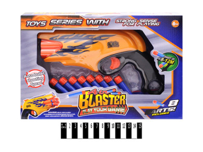 Пістолет із поролоновими кулями в коробці FX3038-A Пістолет із поролоновими кулями в коробці FX3038-A