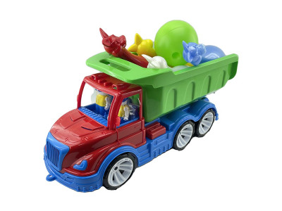 "Самоскид Mati" кеглі зайці Набір дитячий Бамсик 009/16_Red-Green "Самоскид Mati" кеглі зайці Набір дитячий Бамсик 009/16_Red-Green