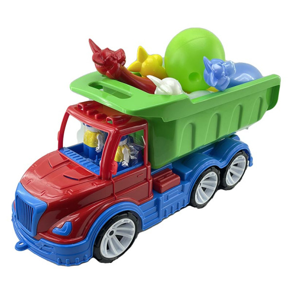 "Самоскид Mati" кеглі зайці Набір дитячий Бамсик 009/16_Red-Green "Самоскид Mati" кеглі зайці Набір дитячий Бамсик 009/16_Red-Green