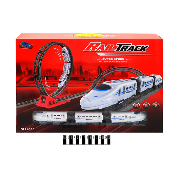 Залізниця "Мертва петля" з музичним супроводом 4111 Залізниця "Мертва петля" з музичним супроводом 4111