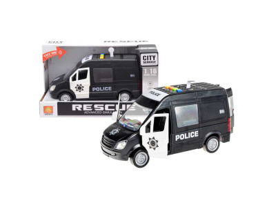 Машина інерційна "Поліція" з музичними та світловими ефектами WY590C Машина інерційна "Поліція" з музичними та світловими ефектами WY590C