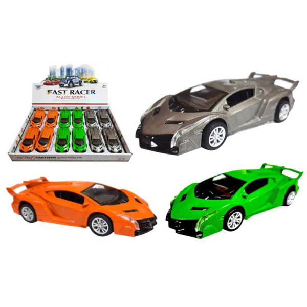 Машина "Lamborghini" металева інерційна в блоці 12шт р.12*45*3см K137A14 Машина "Lamborghini" металева інерційна в блоці 12шт р.12*45*3см K137A14