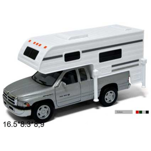 Машина Kinsmart DODGE RAM (TRUCK CAMPER) KT5503W Машина Kinsmart DODGE RAM (TRUCK CAMPER) KT5503W