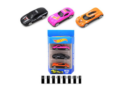 Набір машинок "HOT WHEEL" метал HW260A Набір машинок "HOT WHEEL" метал HW260A