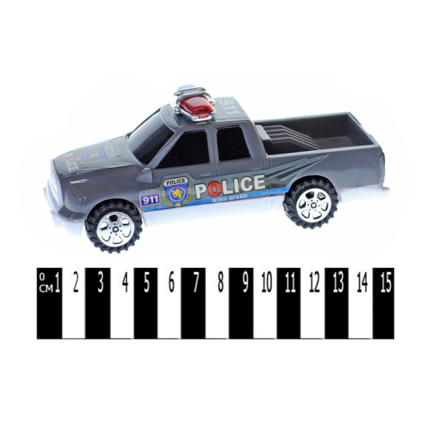 Машина "Поліція" інерційна (кульок) 313-12 Машина "Поліція" інерційна (кульок) 313-12