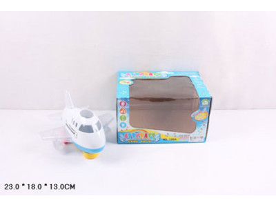 Літак на батарейках із музично-світловим ефектом 198A Літак на батарейках із музично-світловим ефектом 198A