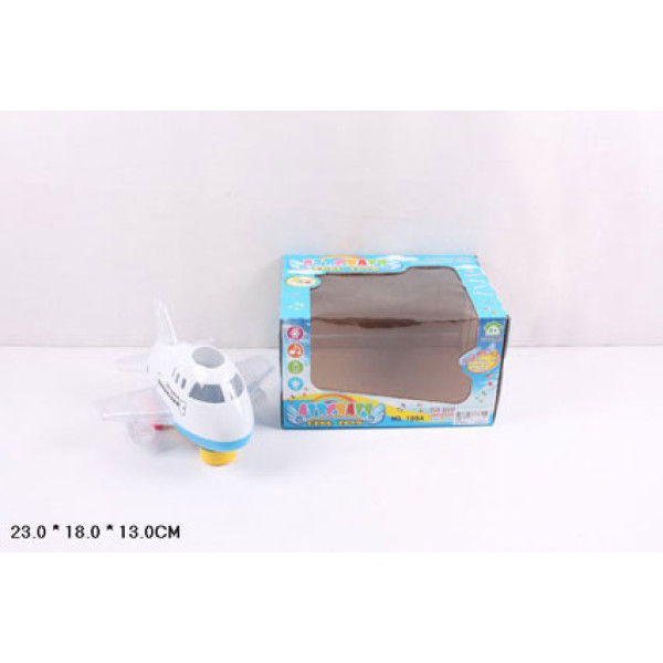 Літак на батарейках із музично-світловим ефектом 198A Літак на батарейках із музично-світловим ефектом 198A