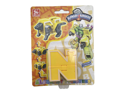 Конструктор Літери трансформери 26 шт Абетка навчальна іграшка 2911_seriesN Конструктор Літери трансформери 26 шт Абетка навчальна іграшка 2911_seriesN