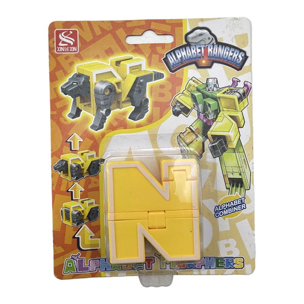 Конструктор Літери трансформери 26 шт Абетка навчальна іграшка 2911_seriesN Конструктор Літери трансформери 26 шт Абетка навчальна іграшка 2911_seriesN