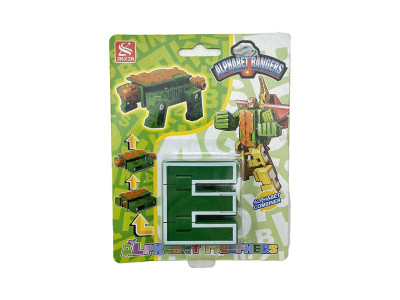 Конструктор Літери трансформери 26 шт Абетка навчальна іграшка 2911_seriesE Конструктор Літери трансформери 26 шт Абетка навчальна іграшка 2911_seriesE